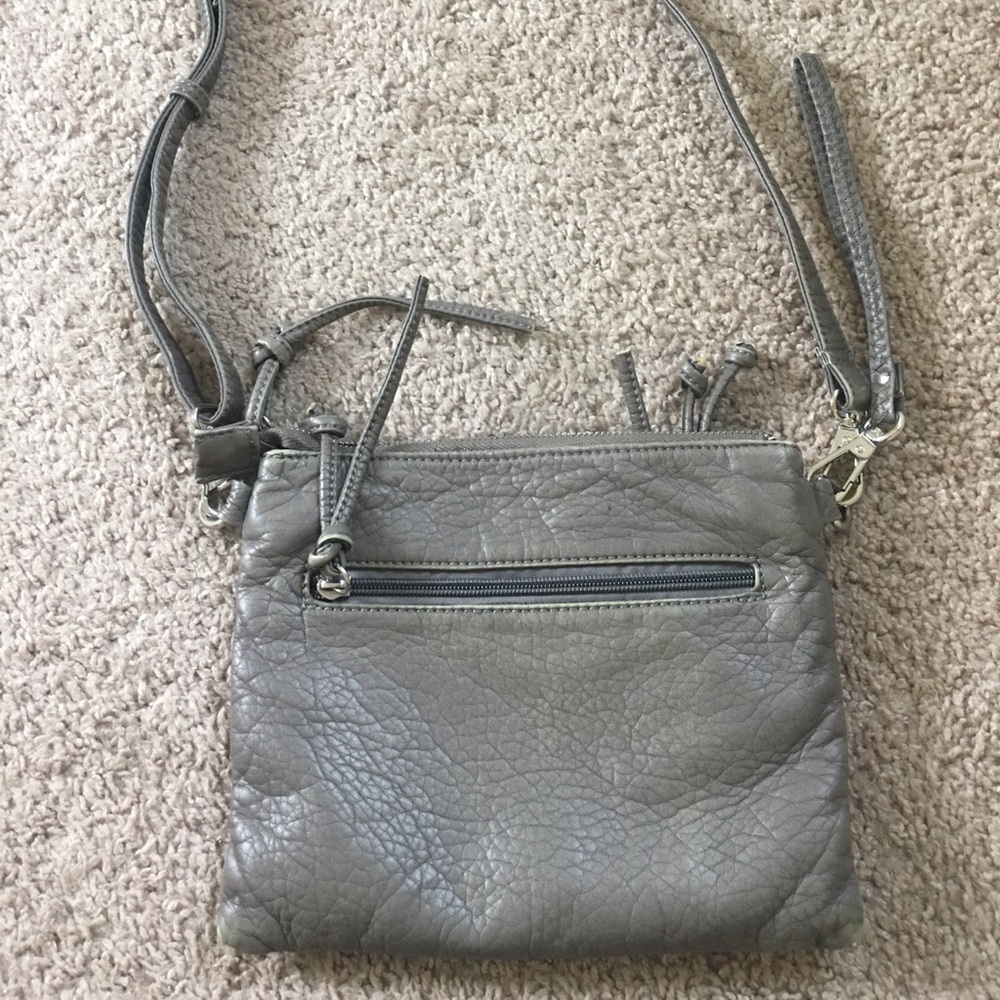 Gray Crossbody bag